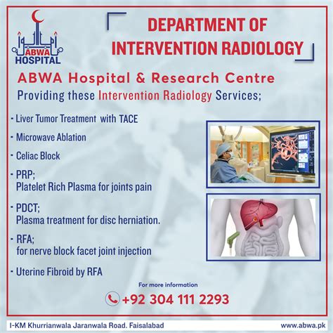 Department Of Intervention Radiology Abwa Hospital Research Centre