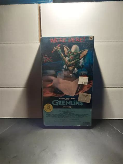 GREMLINS VHS 1985Zach Galligan Phoebe Cates 1984 Warner Bros Horror