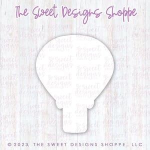Simple Hot Air Balloon Cookie Cutter Etsy