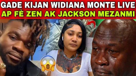 Widiana live ak ansyen neg li a jodi a Li mete misye deyò bagay la