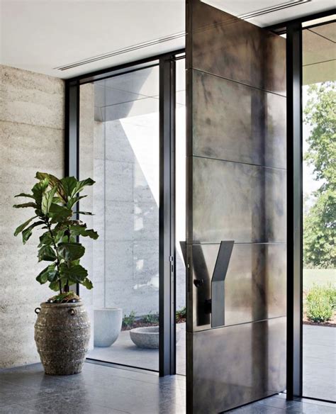 Impressive Pivot Front Doors To Enhance Your Entrance Design