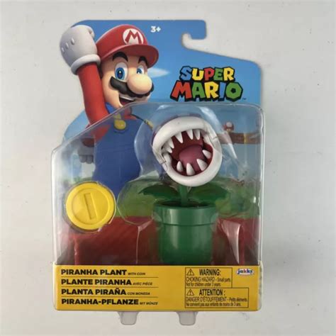 Nintendo Super Mario Piranha Plant 4 Figur Jakks Pacific World Eur 14