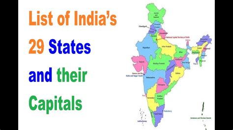 India States And Their Capital List