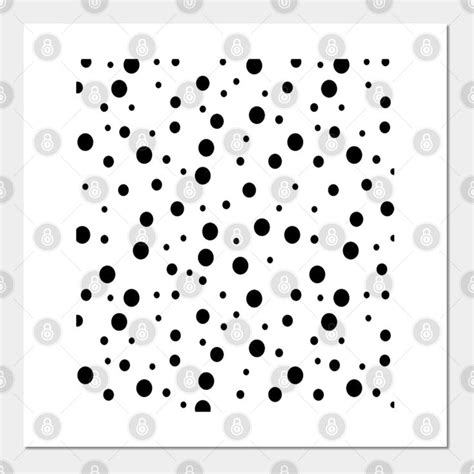 Polka Dots Wall Art Print