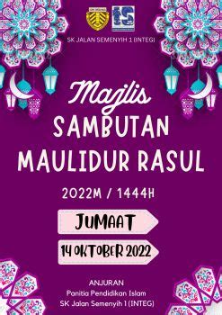 Sambutan Maulidur Rasul M H Arnida Yusof Flip Pdf Anyflip