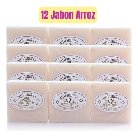 Jabon Leche Arroz Rice Soap Milk Bioaqua Antimanchas Aclara Meses Sin