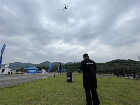 喜报 ｜佰才邦系留无人机高空基站成功落地重庆电信