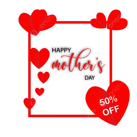 Happy Mother Day Vector Hd Images Happy Mothers Dayb Frame Design