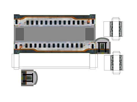 Kereta Api Indonesia: Papercraft