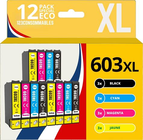 Consommables Xl Pack De Cartouches D Encre Compatible Pour