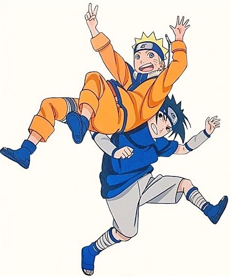 Hourly Narusasu On Twitter Naruto Official Art