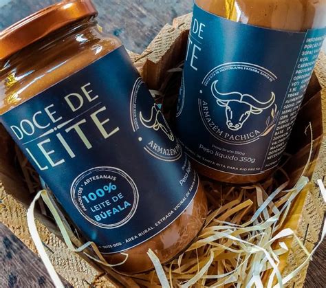 Doce De Leite De Bufala Puro 350g Pachica Vinhos E Produtos