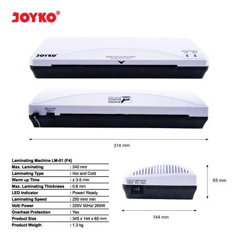 Joyko Laminating Machine Mesin Laminasi LM 01 SIPLah