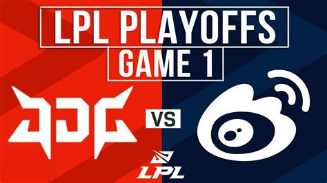 Jdg Vs Wbg Highlights Game Lpl Spring Playoffs R Jd Gaming