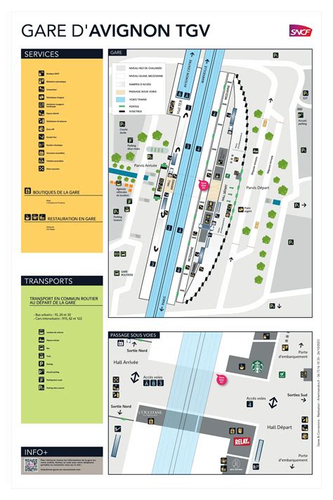 Plan De Gare Sncf Avignon Tgv Artemis And Co