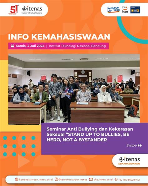 Seminar Anti Bullying Dan Kekerasan Seksual Kemahasiswaan