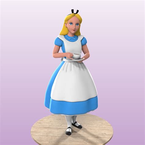 3mf File Alice In Wonderland 👫 ・model To Download And 3d Print・cults