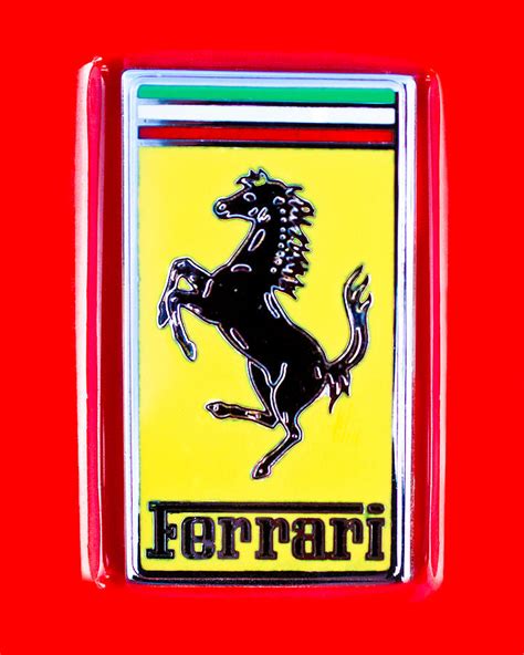 Ferrari Emblem By Jill Reger Ferrari Emblem Photograph Ferrari