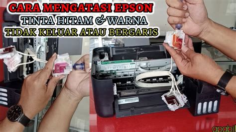 Epson L Tinta Warna Tidak Keluar Normal Ii Mengatasi Epson L