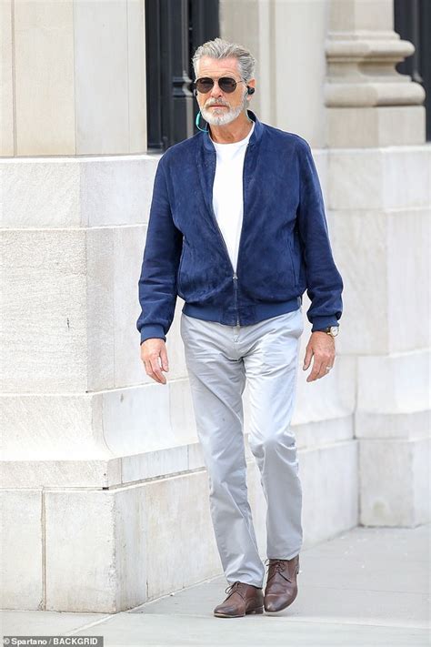 Pierce Brosnan Ditches The Dye Another Day And Embraces His Natural