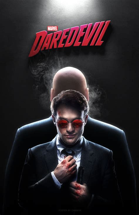 Daredevil 2015 Tv Poster Marvel Daredevil Daredevil Netflix