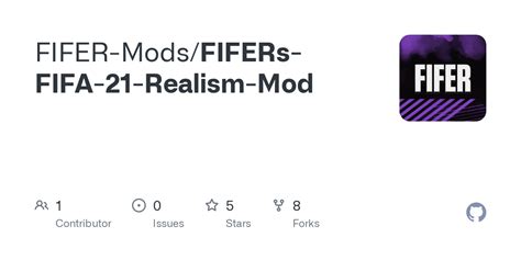 Github Fifer Mods Fifers Fifa Realism Mod