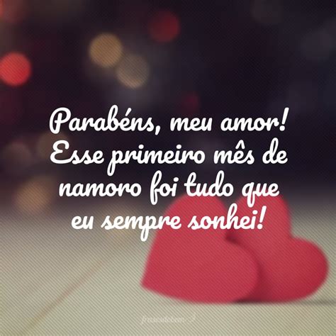 Frases De Um M S De Namoro Que Declaram O Seu Amor