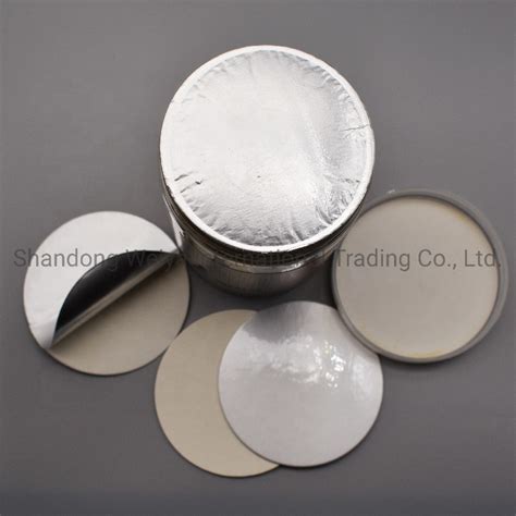 Aluminium Foil Induction Seal For Plastic And Glass Bottles Sealing