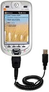 Amazon Gomadic Coiled Power Hot Sync USB Cable For The Orange SPV M2000 With Both Data And