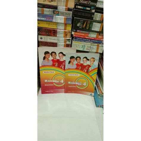 Jual Buku Original Rainbow 4 Elementary Student Book dan Exercise Book ...