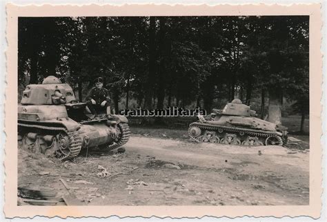 Orig Foto Franz Beute Panzer Renault R 35 Tank Postimages