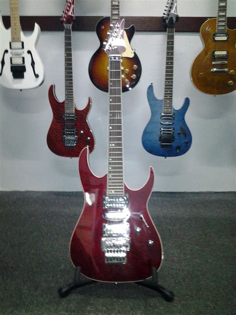Legacy Studio Ibanez Rg Premium Electric Guitar Trans Red