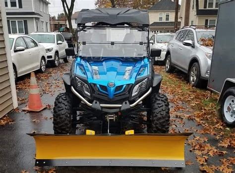 Buyer S Guide A Comprehensive Look At Snow Plows For Your Cfmoto