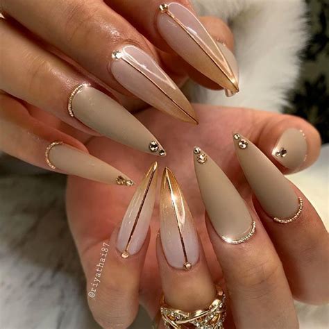 Shine Bright Like A Diamond With Our Ideas Of Luxury Nails Matte