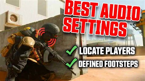 The Best Comp Warzone Audio Settings Hear Clearer Footsteps Youtube