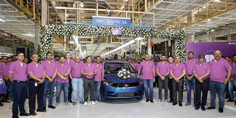 Tata Motors Rolls Out One Millionth Car From Sanand