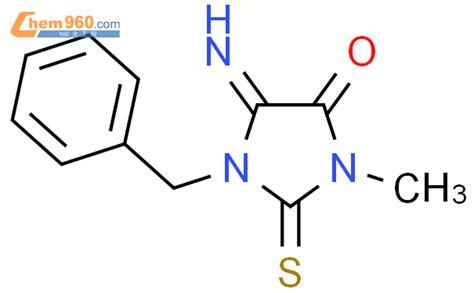 63351 95 1 4 IMIDAZOLIDINONE 5 IMINO 3 METHYL 1 PHENYLMETHYL 2