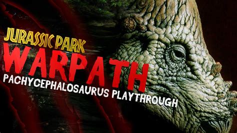 Jurassic Park Warpath Pachycephalosaurus Arcade Playthrough Youtube