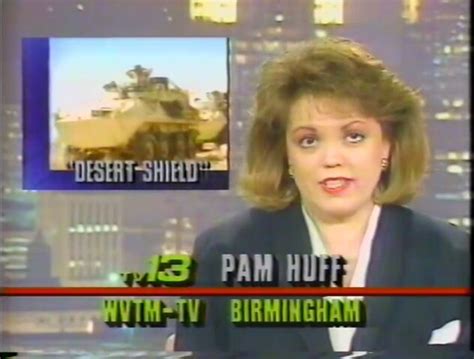 Image Wvtm Tv Alabamas News At 10 With Pam Huff January 1991