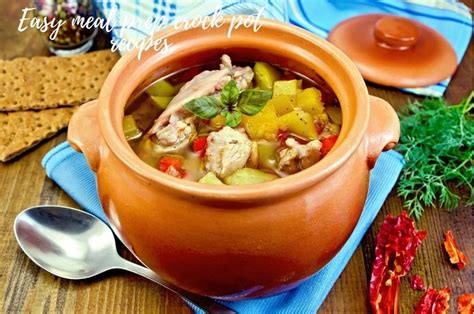 Easy meal prep crock pot recipes - miss mv