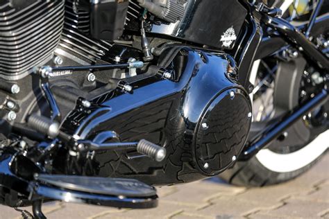 Thunderbike Black Gloss • H D Softail Slim Fls Custom Motorcycle