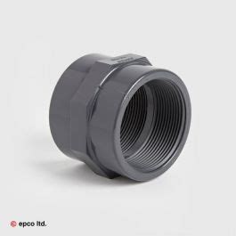 U PVC Threaded Socket Pipe Fittings Epco Plastics