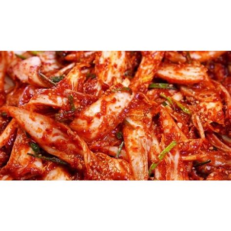 Jual 100 HALAL Fresh Korean Kimchi Homemade 250 Gr 500gr 700gr Chinese