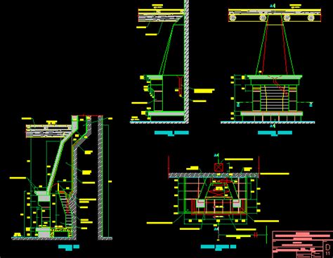 Fireplace Stoves Dwg Detail For Autocad • Designscad