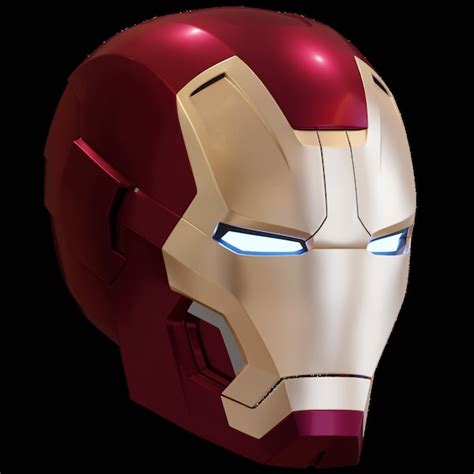 Iron Man Mk Helmet Stl File Etsy