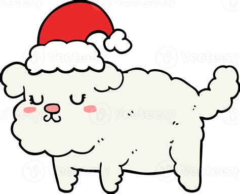 Cute Christmas Dog 45283037 Png