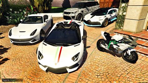 GTA 5 STEALING LUXURY LAMBORGHINI BUGATTI NINJA H2 SUPER CARS WITH