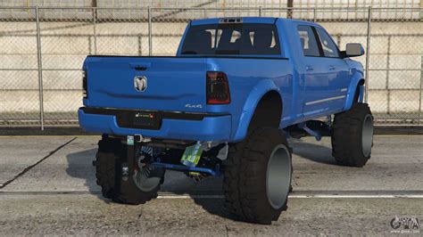 Ram Mega Cab Honolulu Blue Replace For Gta 5