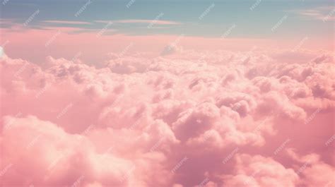 Premium AI Image | Pink clouds in the sky wallpapers