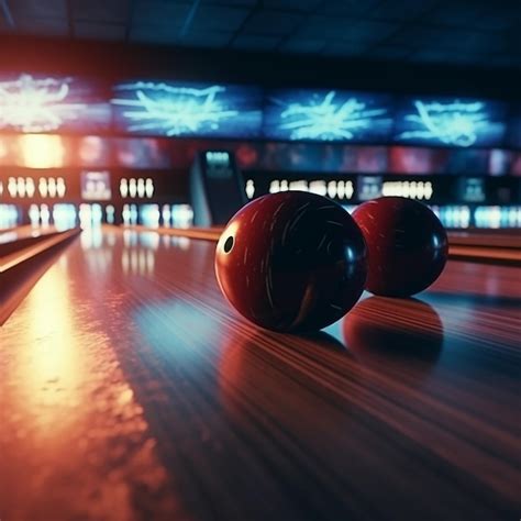 Premium Ai Image Epic Bowling Cinematic Shot Ai Generated